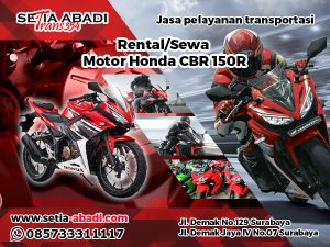 Rental/Sewa Motor Honda CBR150R