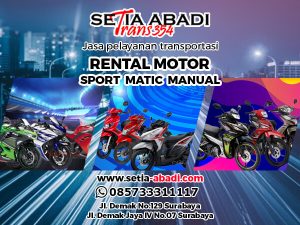 Rental/Sewa Sepeda Motor Berbagai Tipe