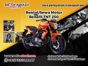 Rental/Sewa Motor Benelli TNT 250