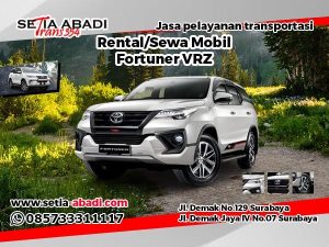 Rental/Sewa Mobil Fortuner VRZ