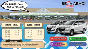 Antar Jemput Surabaya Juanda