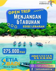 Open Trip Menjangan dan Tabuhan