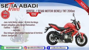 Rental Motor Beneli TNT 250cc