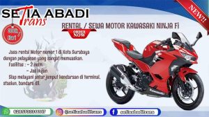 Rental Motor Kawasaki Ninja Fi