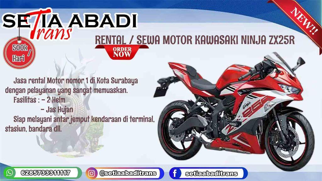 Rental Motor Kawasaki Ninja ZX25R