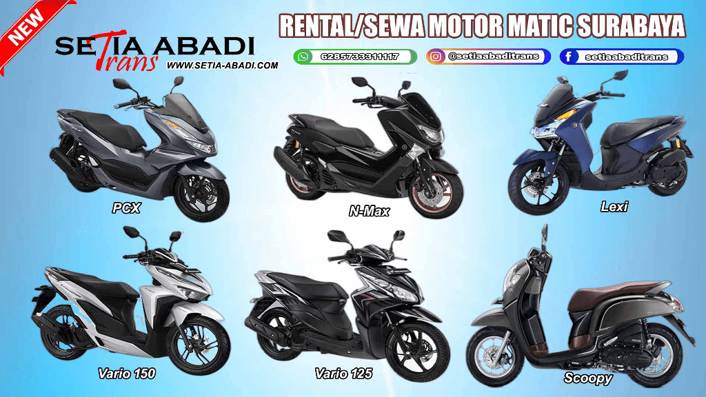 Rental Motor Surabaya Pusat