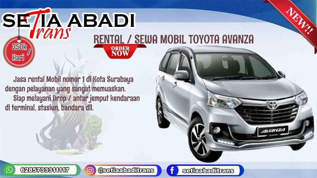 Rental Mobil Toyota Avanza