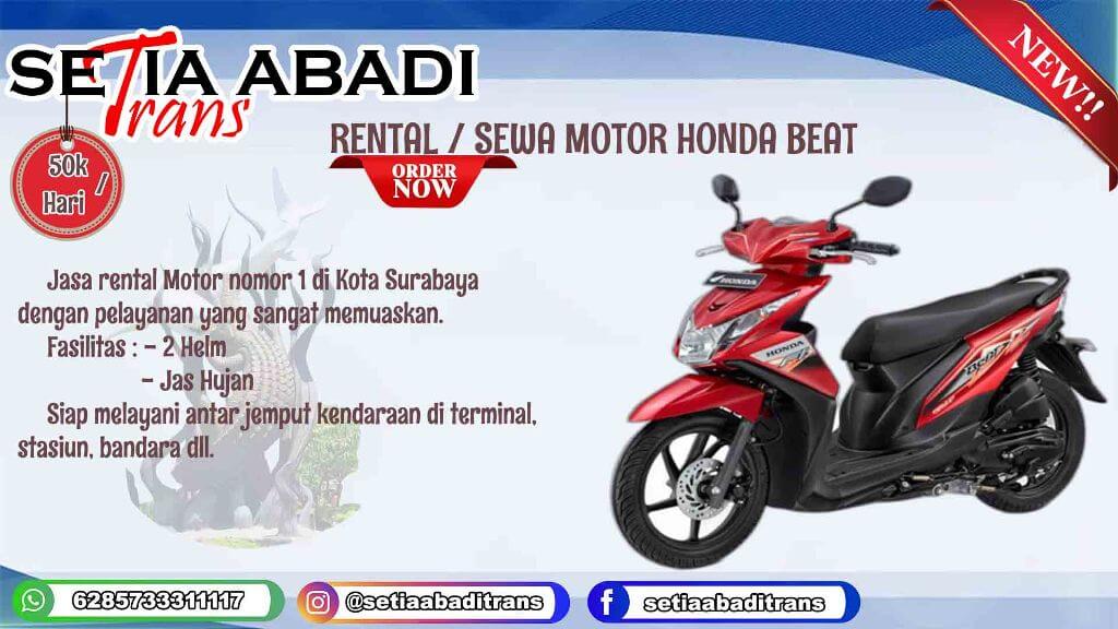 Rental Motor Honda Beat