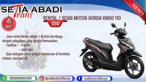 Rental Motor Honda Vario 110