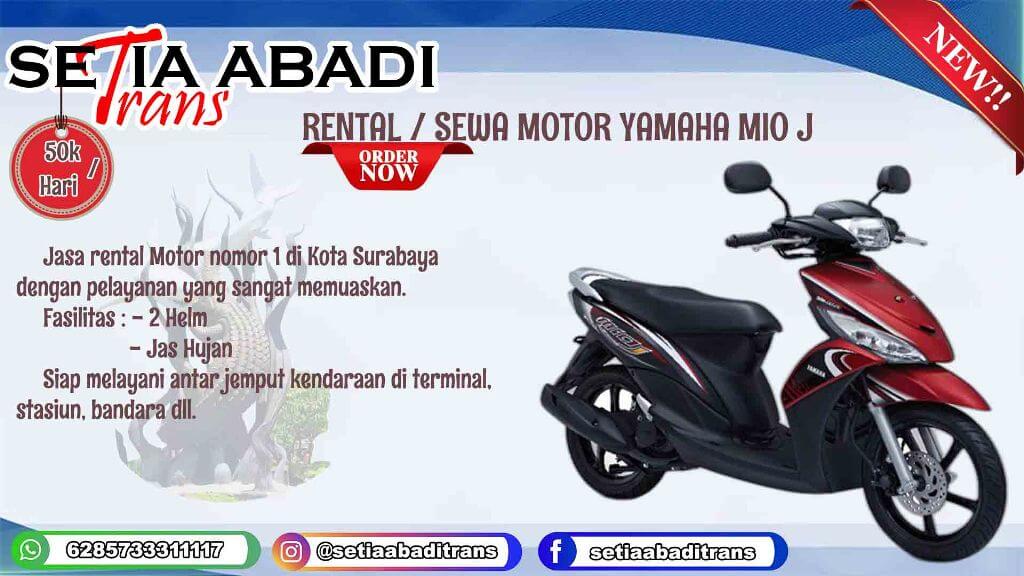 Rental Motor Yamaha Mio J