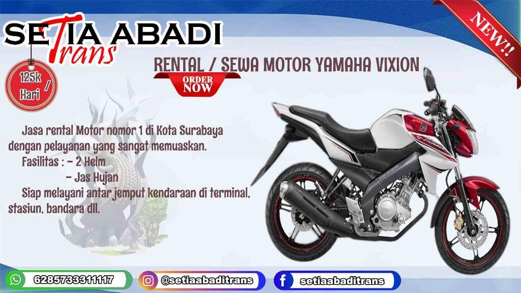 Rental Motor Yamaha Vixion