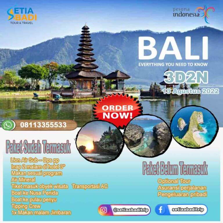 Wisata Bali Nusa Penida 3D2N