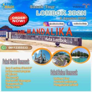 Wisata Lombok 3D2N