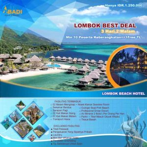 LOMBOK BEST DEAL  3 Hari 2 Malam