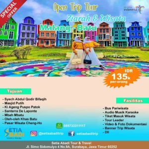 Open Trip Ziarah & Wisata Malang – Batu