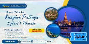 Paket Tour Bangkok Pattaya 5 Hari 4 Malam