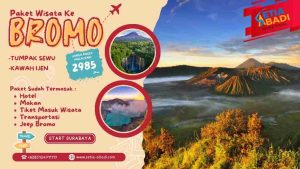 Paket Wisata Bromo Tumpak Sewu Ijen 4H3M