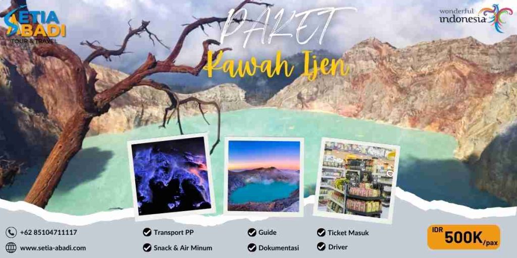 Paket Tour Kawah Ijen Start Surabaya