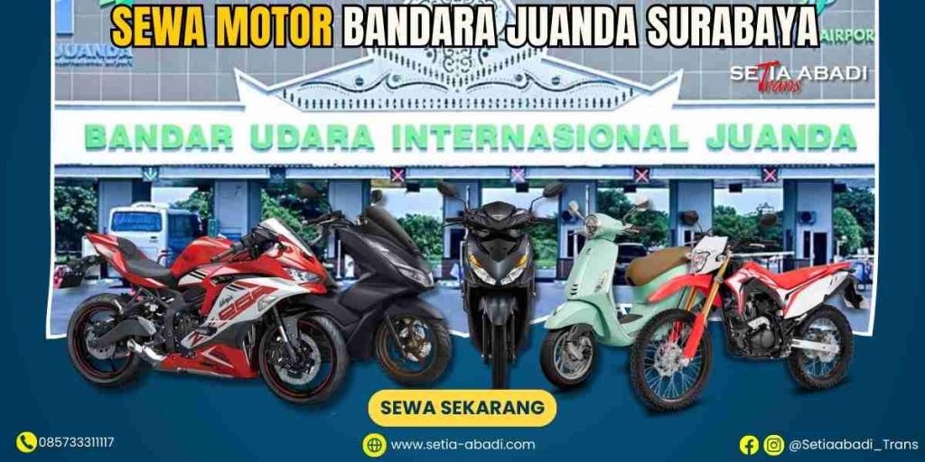 Sewa Motor Bandara Juanda Surabaya