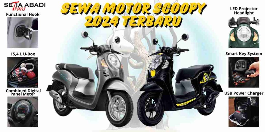 Sewa Motor Scoopy 2024 Terbaru