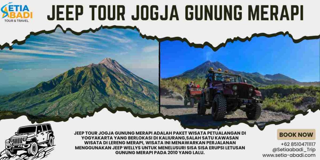 Jeep Tour Jogja Gunung Merapi