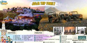 Paket Jogja Trip Family 3 Hari 2 Malam