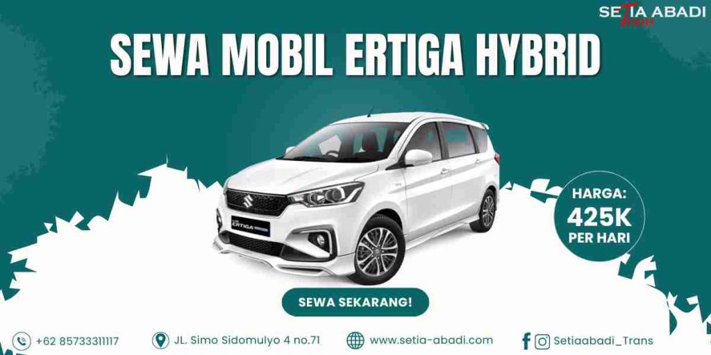 Sewa Mobil Ertiga Hybrid