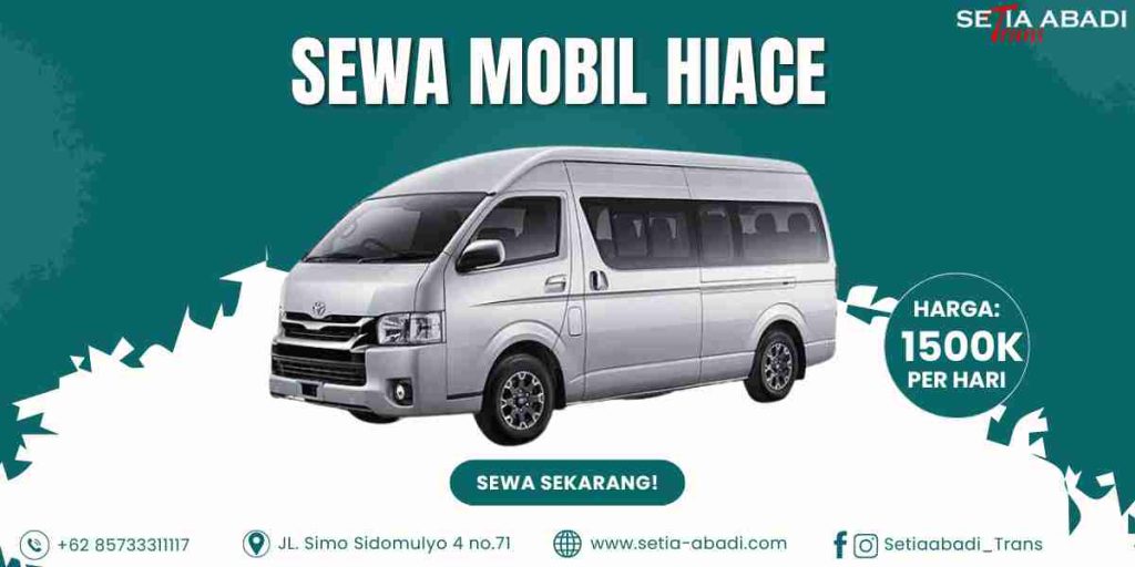 Sewa Mobil Hiace