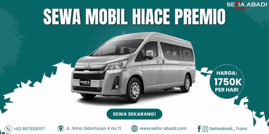 Sewa Mobil Hiace Premio