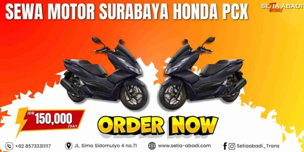 Sewa Motor Surabaya Honda PCX