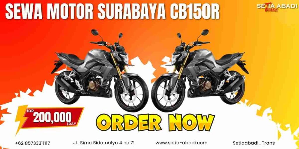 Sewa Motor Surabaya CB150R