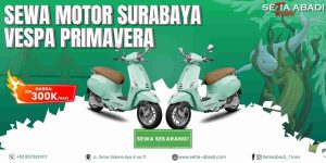 Sewa Motor Surabaya Vespa Primavera