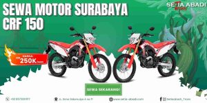 Sewa Motor Surabaya Honda CRF 150