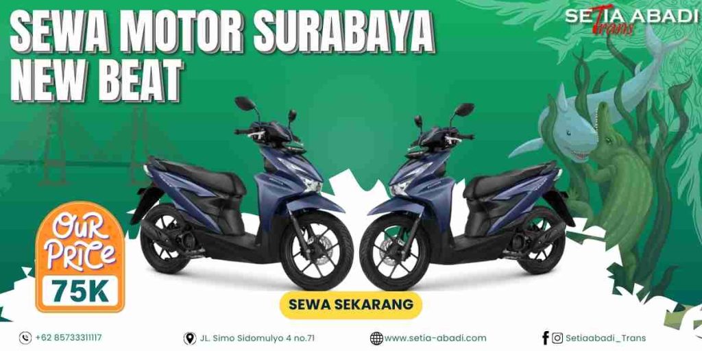 Sewa Motor Surabaya New Beat