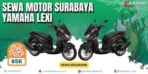 Sewa Motor Surabaya Yamaha Lexi