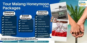 Paket Tour Malang Honeymoon 2 Hari