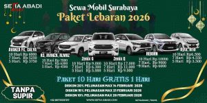 Sewa Mobil Surabaya Paket Lebaran 2026