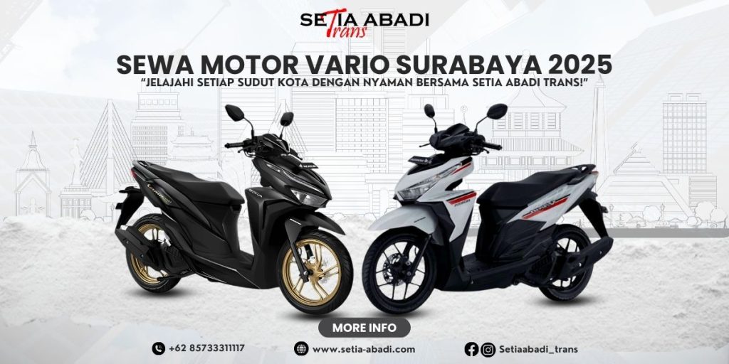 Sewa Motor Surabaya 2025 Vario