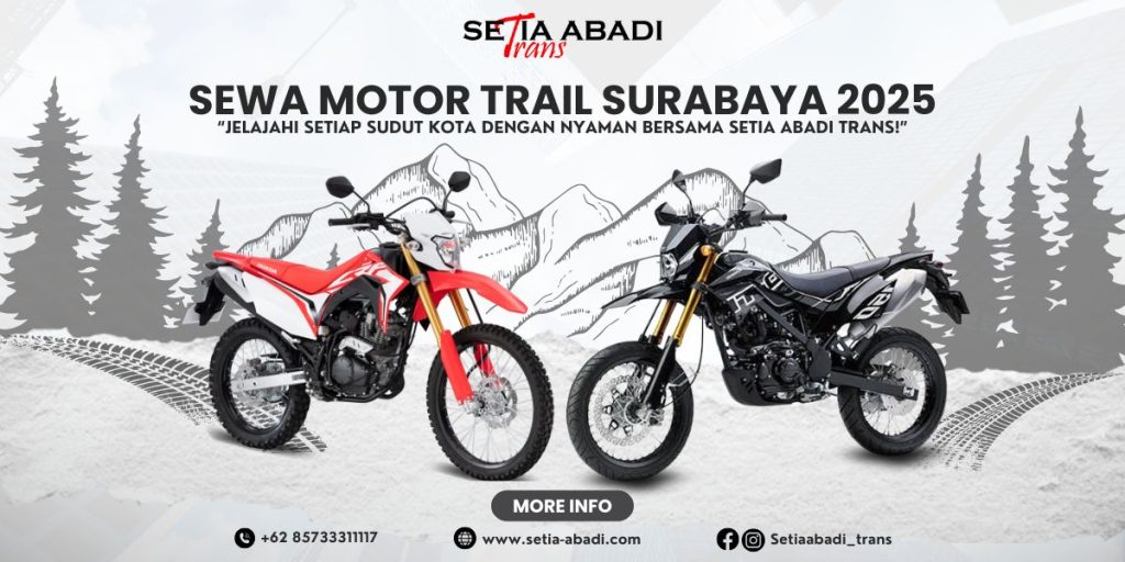 Sewa Motor Trail Surabaya 2025