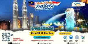 Paket Trip 2 Negara 2025
