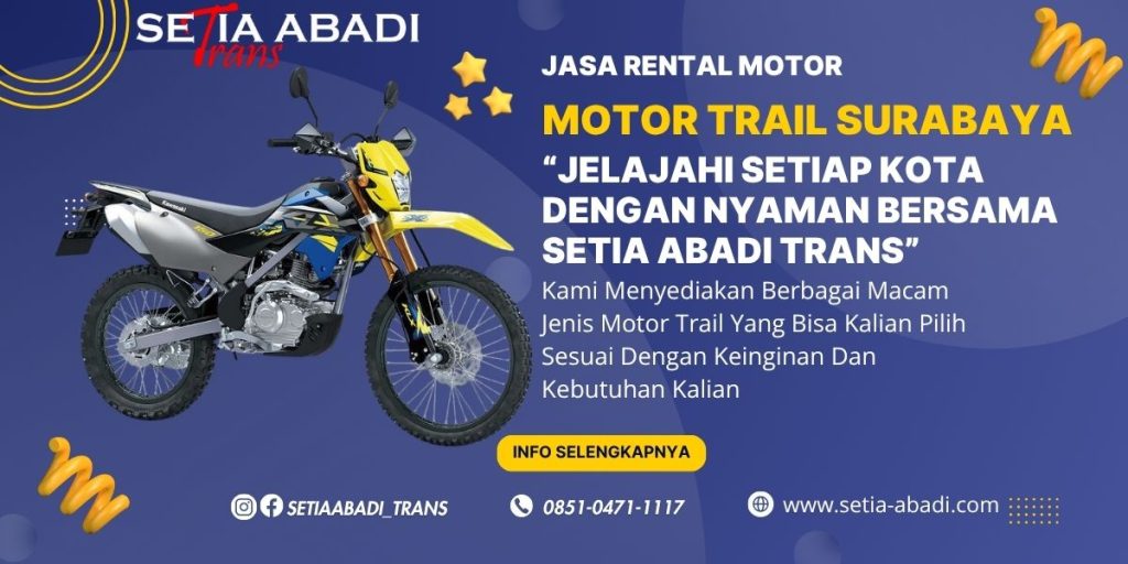 Rental Motor Trail Surabaya Recomended